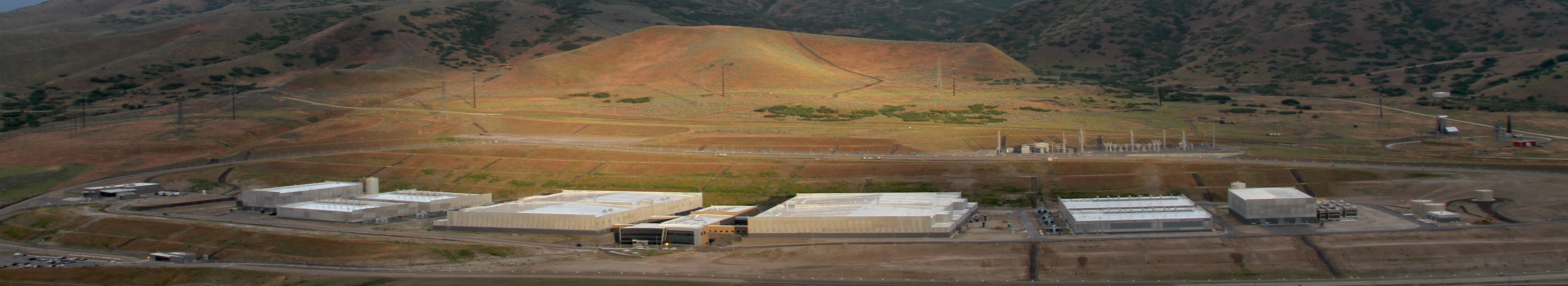 NSA Utah Data Center photo by EFF - June 2014 - taken from blimp