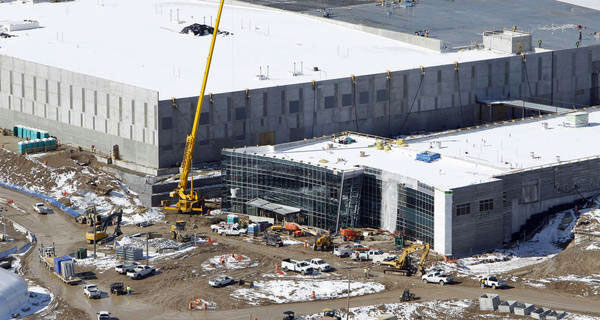 NSA Utah Data Center under construction